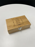 Engraved Bamboo Wine Accessory Set