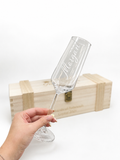 Engraved Graduation Prosecco Glass