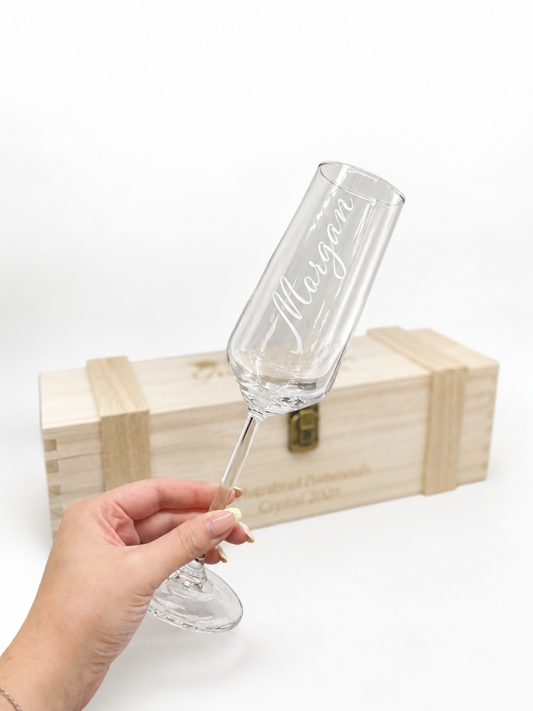 Engraved Graduation Prosecco Glass