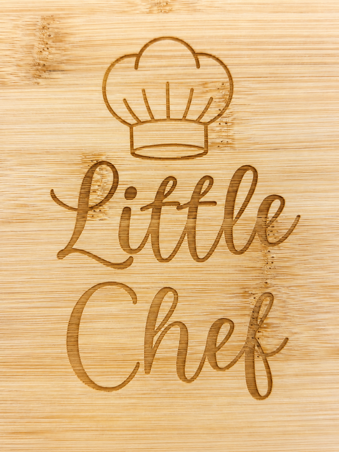 Engraved Bamboo Chopping Board Bundle — Child & Adult Set