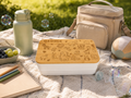 Personalised Full Design Double Layer Children's Lunchbox with Bamboo Lid