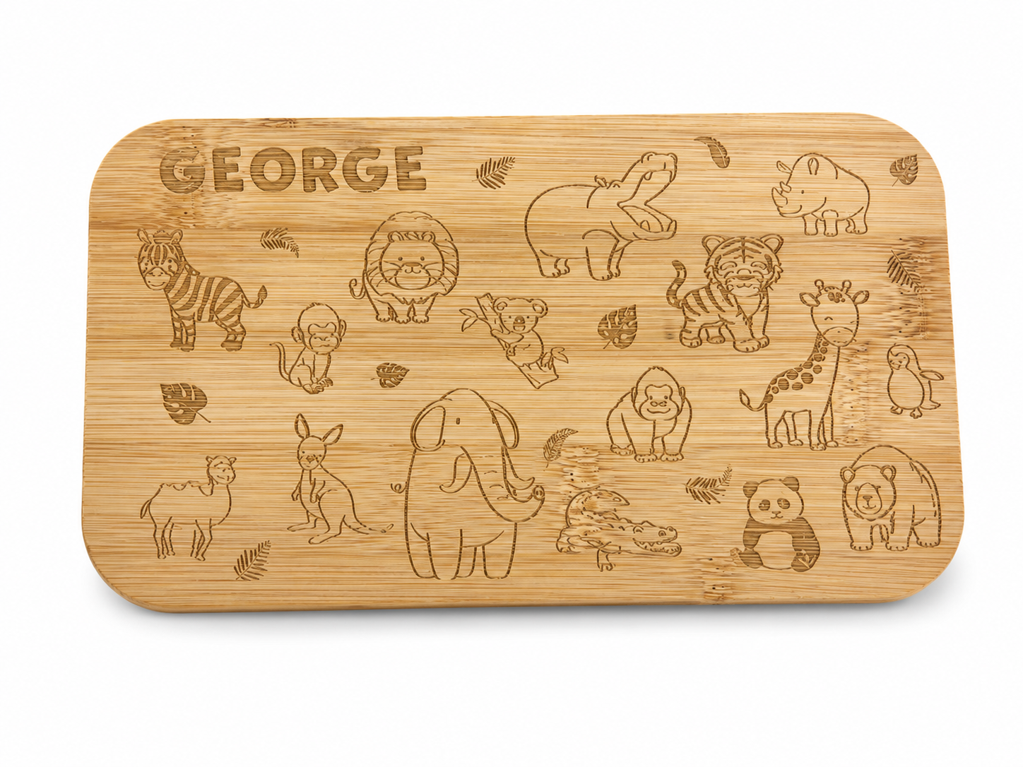 Personalised Full Design Double Layer Children's Lunchbox with Bamboo Lid