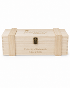 Engraved Graduation Wooden Wine Box