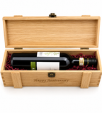 Engraved Wooden Wine Box